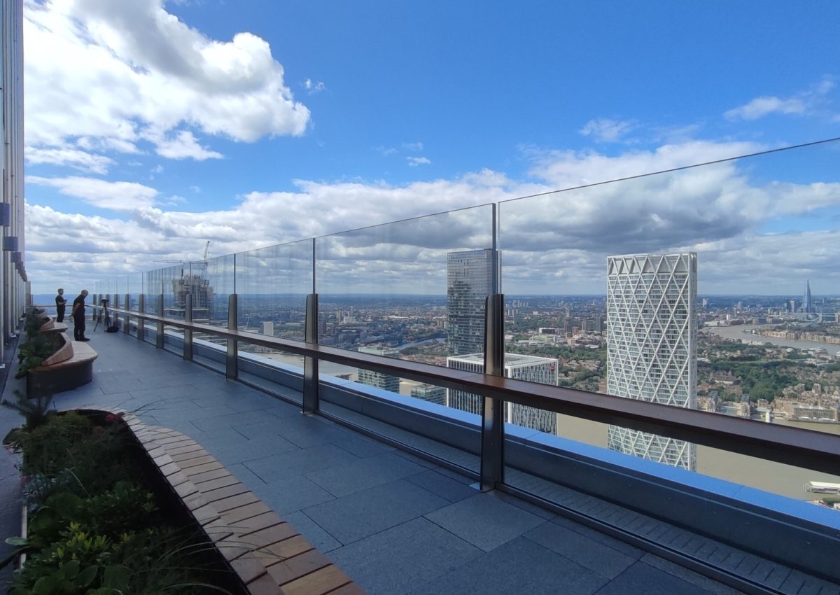 Terrace with a view!