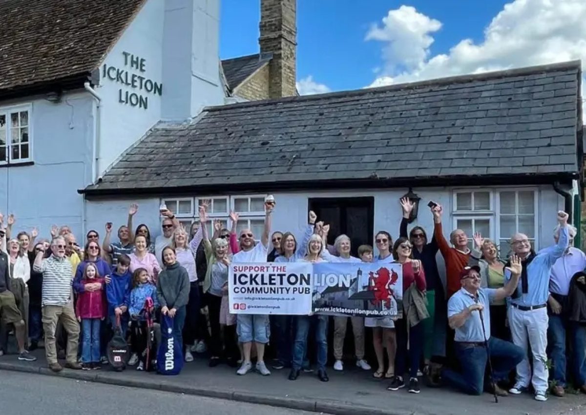 NHA are supporting the Ickleton Community Pub