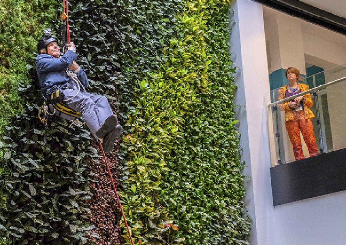 Sir David Attenborough opens namesake building