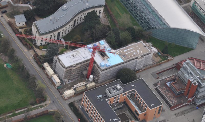 Aerial views of Cambridge