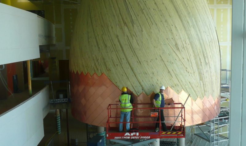 Copper cladding All Saints