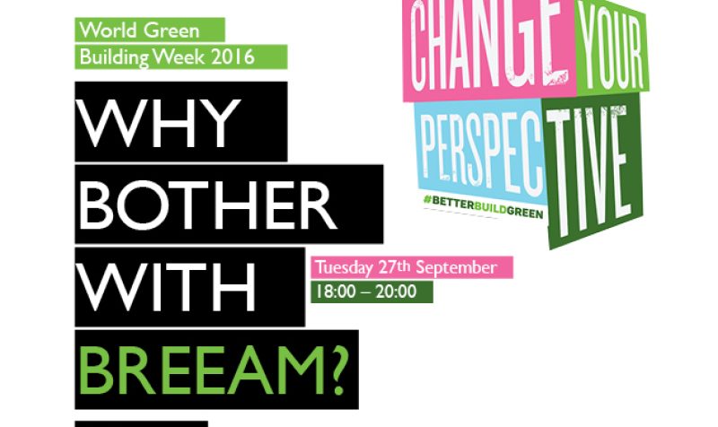 World Green Building Week 2016