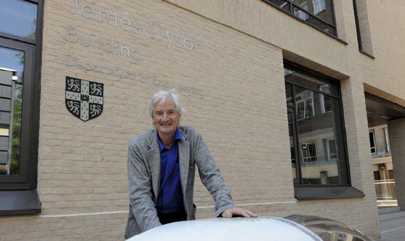 Engineering buildings opened by Sir James Dyson