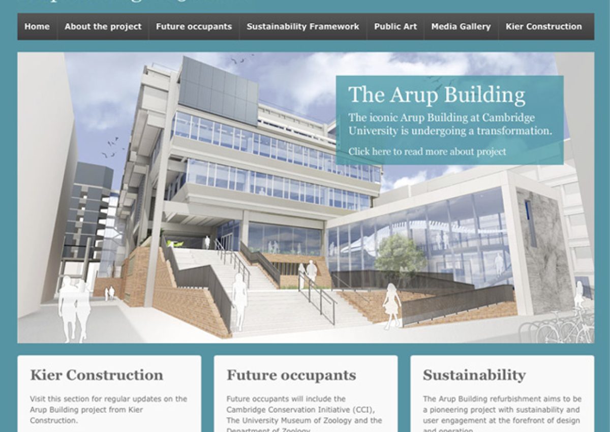 Arup Building website