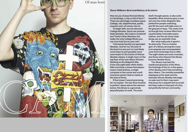 The Best Library in Cambridge!