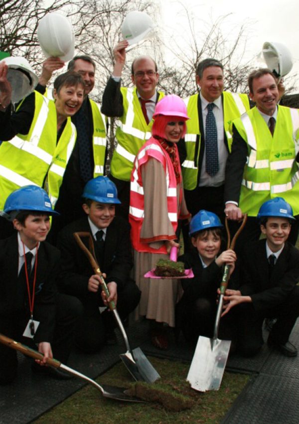 Zandra Rhodes at Strood Academy