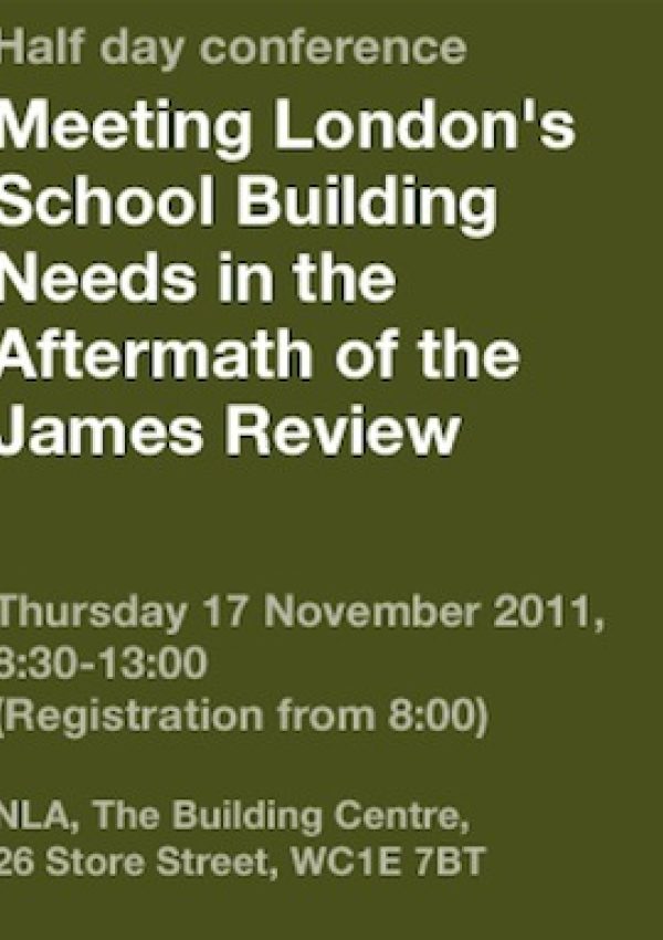 Meeting London's School Building needs