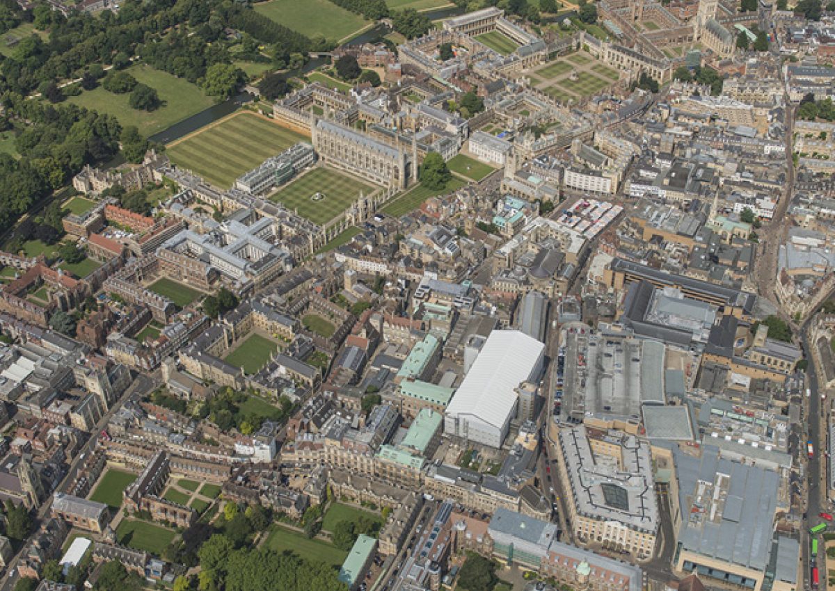 The Arup building from the air