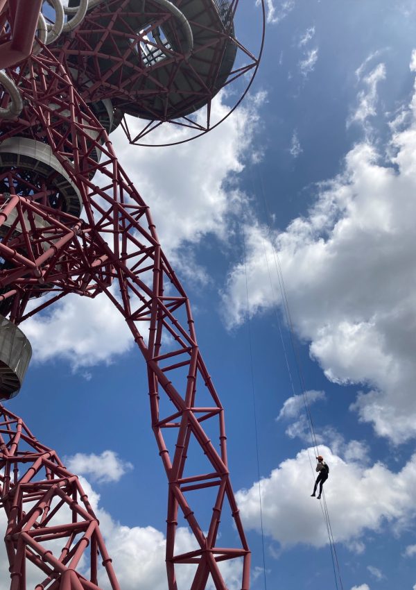 Abseiling the ArcelorMittal Orbit