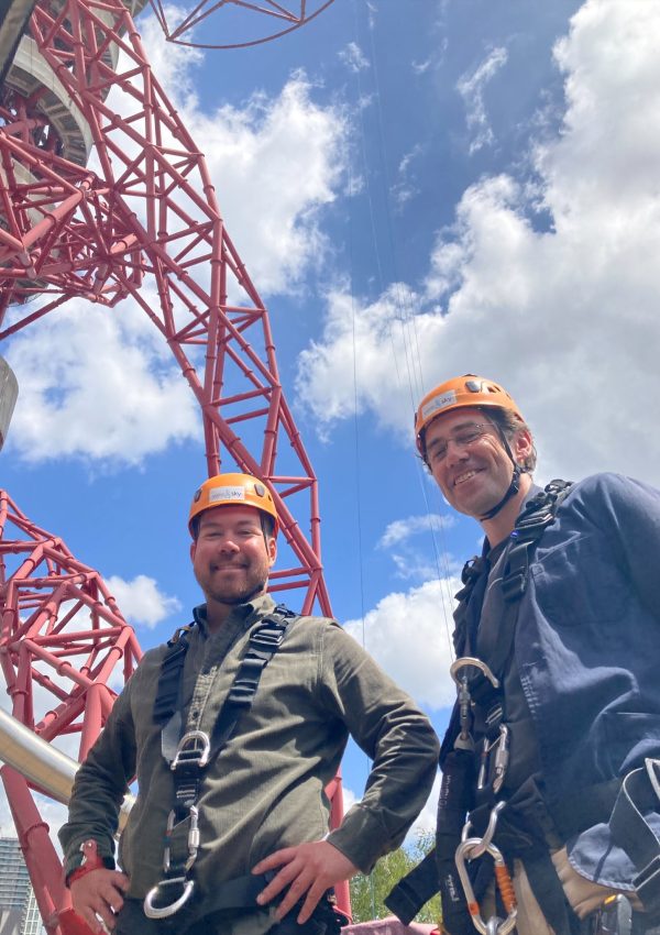 Abseiling the ArcelorMittal Orbit