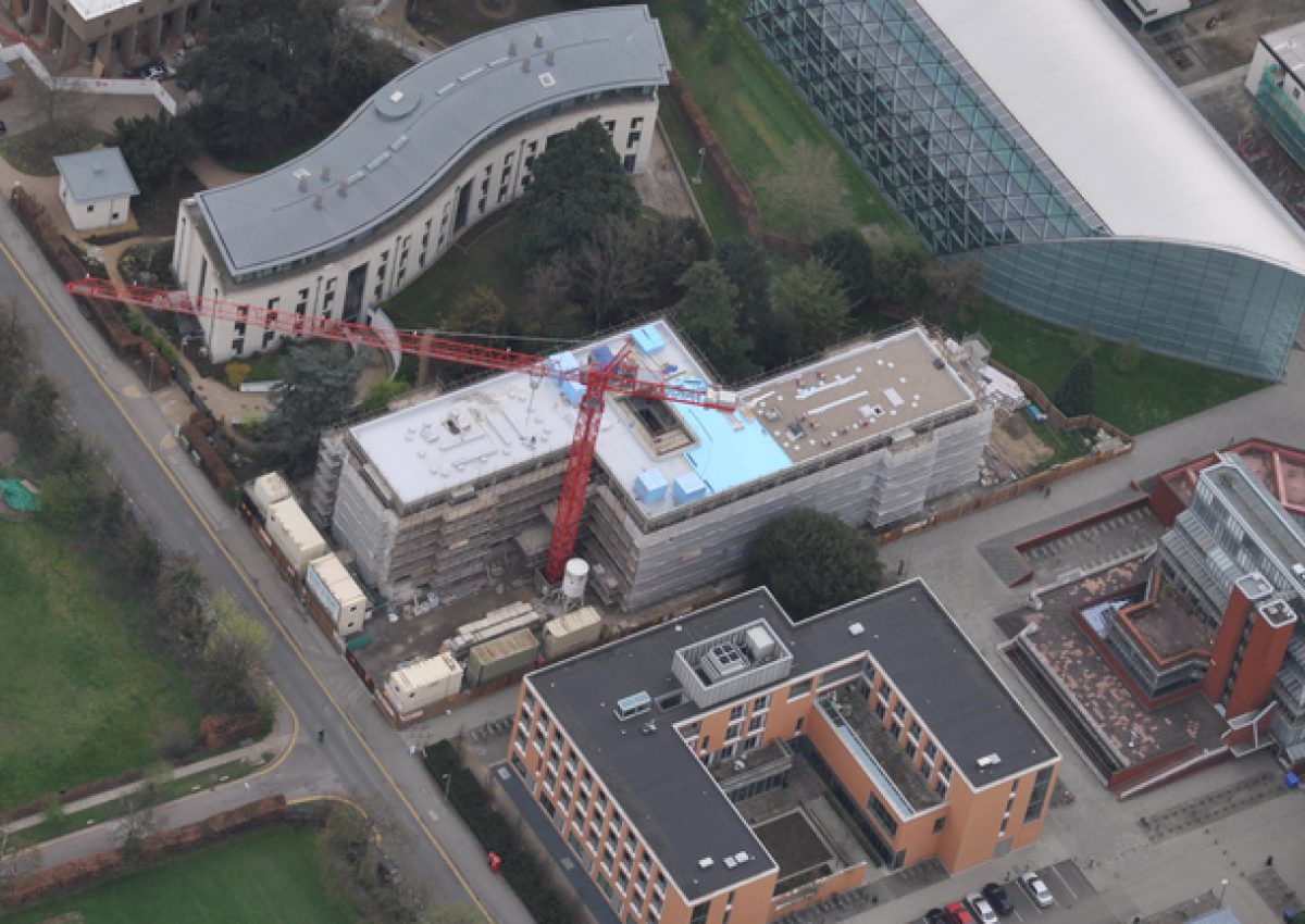 Aerial views of Cambridge