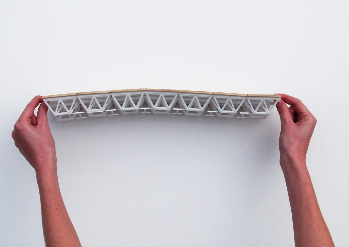 NHA's Caterpillar Bridge crawls into the Royal Academy