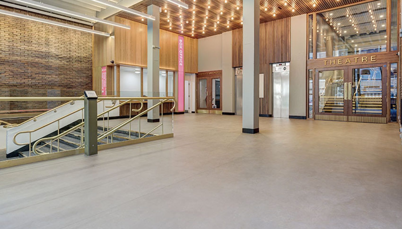 Bloomsbury Theatre Foyer and Bloomsbury Café
