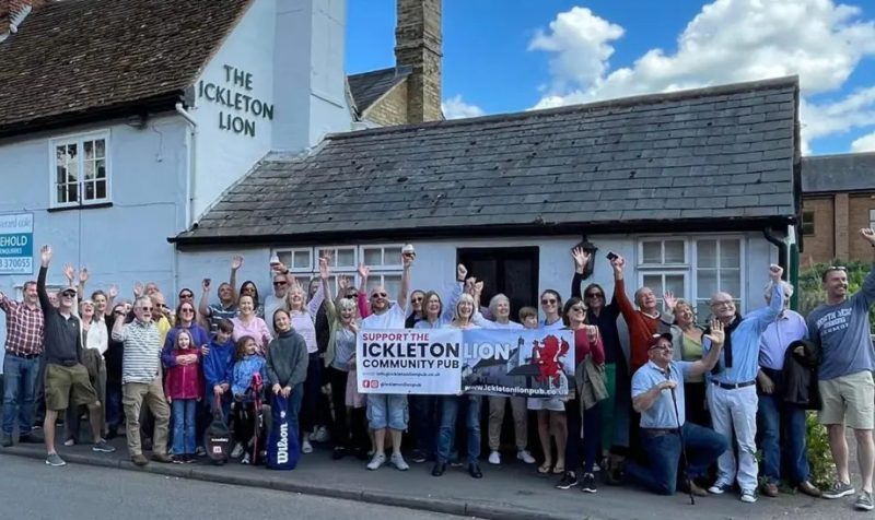 NHA are supporting the Ickleton Community Pub